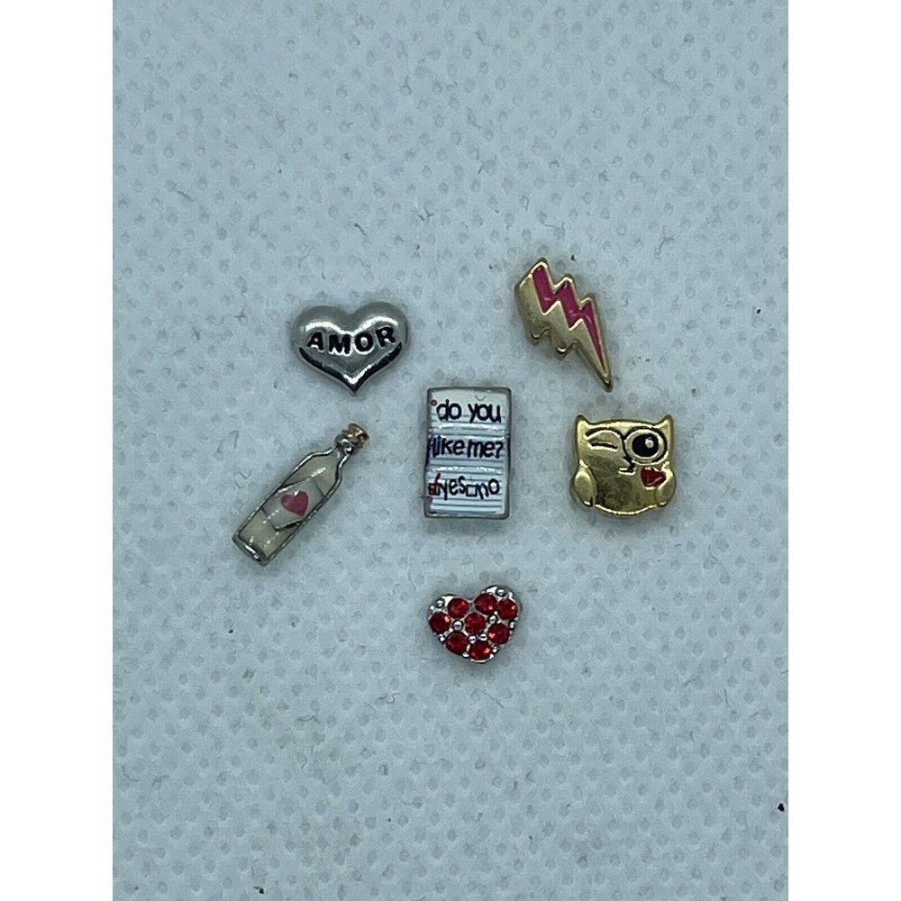 Origami Owl Valentine Charm Lot